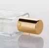 15ml kare mini taşınabilir çelik bilyalı şişe doldurulabilir rulo esansiyel yağ için şişeler üzerinde b0702