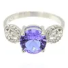 Cluster Rings 19x10mm Color Changing Alexandrite Topaz Zultanitel CZ Women Daily Wear Silver WholesaleCluster Wynn22