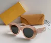 Designer-Cat-Eye-Sonnenbrille 40051 Nude/Black Smoke Damenbrille mit UV400-Schutz und Box