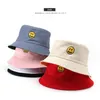 Chapéus de algodão Sleckton para mulheres e homens moda bordando pescador chapéu meninos meninos panamá tampas de verão chap duplo h220419