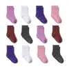 12Pairs/Lot Children's Anti-Slip Boat Socks Low Cut Floor Sock For Kids Socks 0 tot 6 jaar 220611