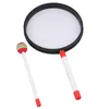 10Pcs 79 inch Lollipop Shape Drum With Rainbow Color Mallet Music Rhythm Instruments Kids Baby Children Playing Toy 220706