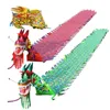 احتفال الحفلات الصينية Dragon Ribbon Dance Props Colorful Square Fitness Products Funder Toys Fail Comins Gift1160096