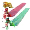 احتفال الحفلات الصينية Dragon Dragon Dance Props Colorful Square Fitness Products Funder Toys Fail