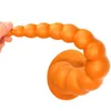 Nxy Anal Toys Sexy Super Long Bead Beads Силикон Огромный Большой Закладок Gosina G Spot Massager Massager Эротическая секс -игрушка для мужчин 220506