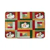 Tapis De Noël Santa Gnome Plaid Paillasson Rectangle Doux Salle De Bains Cuisine Tapis De Sol Balcon Tapis Porte Bain Absorbant