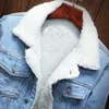 Men's Tracksuits Men's Winter Warm Fleece Pocket Coat Casual Fashion Long Sleeve Button Turn-down Collar Solid Denim Black Jackets For M