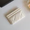 2022SS France Women Women Portfel Designer Klasyczny mini -karta torby luksusowe projektant jambsin prawdziwa skórzana torebka 7 5x11235y
