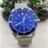 Luxury Superocean Heritage Watch 42 44 46mm B20 Steel Belt Automatic Mechanical Quartz Movement Full Working High Quality Men armbandsur