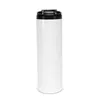 US Warehouse 20oz Sublimation Blank Sippy Tumbler Stainless Steel Straight Water Bottle With 2 in 1 Lid DIY Portable Outdoor Coffee Mugs B6