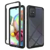 Estuches para teléfonos para Samsung A53 A51 A21S M31 M51 S20 S21 FE S30 S21 S22 PLUS ULTRA A02 A22 A23 A33 A73 con PCTPU 2 capas Absorción de golpes Diseño de parachoques Cubierta protectora contra caídas