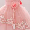 Sukienki dla dziewczynek Summer Baby Girl Sukienka Dziecko Dziecko Urodziny na ubrania Flower Party Party Wedding Princess