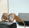 Mode oversized 7790 zonnebril man vrouw bril strandschild wrap zonnebril UV400 6 kleur optionele topkwaliteit