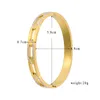 Новый дизайн моды Summer Hot Sedelling Jewelry Bagner Bangle полная бриллиантовая пряжка кубическая циркония CZ Bangle Подарки пара свадебные аксессуары манжеты друзья на руках