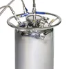 ZZKD 실험실 용품 5LB 10 파운드 폐쇄 루프 추출기 대형 크기 BHO 추출 장비 스테인리스 스틸 부탄 추출 기기