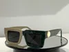 luxury designer sunglasses for men New Mens Sunglasses for women 1447 Millionaire Square Frame Retro Shiny Summer UV400 Lens Laser Top