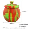 Barattolo da 500 ml contenitore in silicone articoli vari infrangibili Contenitori antiaderenti bottiglia multifunzionale Contenitore per alimenti per miele Barattolo per olio