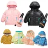 Kids Girls Boys Autumn Winter Jackets Jacket New Children Down Padded Baby Jacket Thick Warm Cotton Hooded Boy Clothes J220718