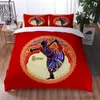 Yatak takımları etnik tarzı Afrika maskesi dans seti yastık kılıfı ve nevresim polyester yatak odası dekoratif ev tekstilbing