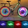 3 Lighting Mode LED Neon Bicycle Wheel Spoke Light Waterproof Color Bike Safety Warning Light Cycling Accessories