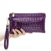 HBP 2021 pochette femmes portefeuilles Long Crocodile motif Style porte-carte femme sac à main Double fermetures éclair grande capacité portefeuille pour dames