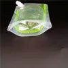 250ml 350ml 420ml 500ml Plastic Stand Up Spout Liquid Bag Pack Beverage,Squeeze,Drink Spout Pouch