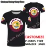 ÉTAT DU QATAR t-shirt bricolage gratuit sur mesure nom numéro qat T-shirt nation drapeau qa pays arabe arabe imprimer p o texte vêtements 220616