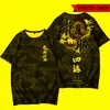 Men's T-Shirts Chinese Style Elements National Tide T-shirt Hip-hop Trend Print Short-sleeved Shirt Loose Men's T Top 6xl Large SizeMen'