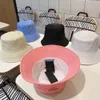 Ball Caps Erkek Kadınların Fitt Hat Fashion Fisherman's Sm Nefes Alabaş Gölge Yaz Plajı Düz ​​7 Renk Mevcut