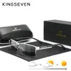 Óculos de sol poqurômicos da moda Kingseven Mulheres Mulheres Chameleon polarizou os óculos pilotos de sol anti-dirigindo óculos UV400 220511