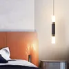 Подвесные лампы современные простые креативные светодиодные светильники спальня спальня кровабоковая барная лестница