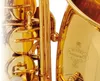 Buffet Mib Sassofono contralto Nuovo arrivo Ottone Lacca oro Strumento musicale Mi bemolle Sax con accessori custodia