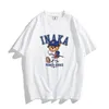 Мужские футболки Inaka Power Shirt 2022 Summer Women Tshirt IP хлопковое хлопковое вырезок.
