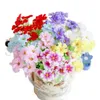 ONE Faux Flower Pure Heart Chrysanthemum Simulation Spring Daisy for Wedding Home Decorative Artificial Article