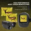 Dispositif de vision nocturne monoculaire 1080P HD caméra infrarouge 4x Zoom numérique télescope de chasse jour sauvage double usage P o vidéo 2207219870118