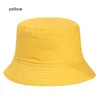 Berets Fisherman Cap Candy Color Practical Sun Caps Unisex Casual Cotton Buckte Hat Hat Outdoor Sunscreen Женщины мужчины модные аксессуары