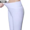 Plus size 5XL 18 Colors Candy Color Leggings For Women Summer High Waist Stretch office Girls Skinny Female pants 210608