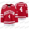 KOB 2021 Boston University Terriers Jersey Chad Krys Dante Fabbro Max Willman Gabriel Chabot David Farrance Nico Lynch Shane Switzer Ty Amonte