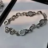 Braccialetto Chain d'argento di modo per i braccialetti degli amanti con la scatola al minuto del regalo o nessuna scatola SL011