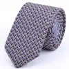 Cravatte lavorate a maglia da uomo per il tempo libero cravatte a righe triangolari per cravatte lavorate a maglia da uomo in stile britannico