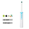 Câmera de câmera intraoral de câmeras Endoscópio 6LED USB Micro-check Inspeção oral Inspecione em tempo real Otoscopio Toothing Cameraip IPIP IP