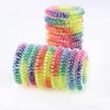 Kids Girl Colorful Telephone Wire Hair Tie Girls Elastic Hairbands Ring Rope Bracelet Stretch Scrunchy Fashion Accessories