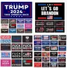 لا تلومني ، لقد صوتت لصالح Donald Trump Flags 2024 دعنا نذهب إلى براندون مع Gromsets Banner Election Decoration Sxjul9