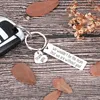 Grazie Keychain per il collega che ha lasciato un dipendente in acciaio inossidabile in acciaio inossidabile in acciaio inossidabile in acciaio inossidabile.