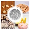 Baking Moulds 26pcs/box Alphabet Letter Cookie Cutter Kids Adults Durable Biscuit Mold DIY Stainless Steel Press Easy Clean Home KitchenBaki