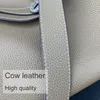 Bolsa de couro de vaca Mulheres Handbag Handle Belt Belt ombro Crossbody Parte genuína para S 220706