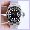 ST9 Watch Ceramic Bezel Black Sapphire Date Stainless 40mm Automatic Mechanical Stainless Steel Mens Men 114060 Wristwatches