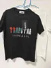 Yeni gelenler Trapstar T-Shirt Mektup Baskı Basit Pamuk Kısa Kollu Erkek ve Kadın Hip Hop Stil