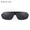 Gafas de sol de magnesio de aluminio Barcur Hombres Polarizados Sol Gafas para Pilot Sport Ev400 220513