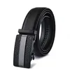 Topselling Nouvelle ceinture en cuir noir Braveur masculin à deux couches à deux couches Bouilles de boucle automatique pantalon de luxe Classic Brown Designer